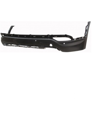 Lower rear bumper for Hyundai santafe 2012- with holes sensors park Aftermarket Bumpers and accessories