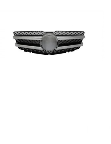 Mascherina griglia anteriore per mercedes glk x204 2008 al 2010 cromata e grigia Aftermarket Paraurti ed accessori