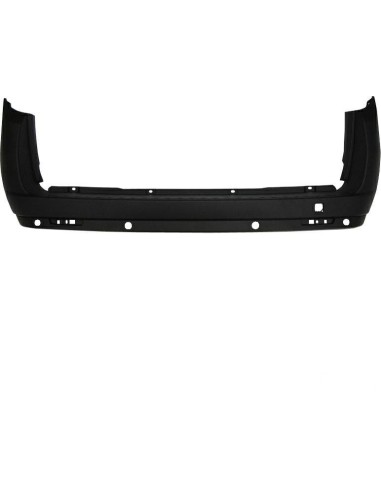 Rear bumper for doblo 2009- combo 2012- 1 black door with holes sensors Aftermarket Bumpers and accessories