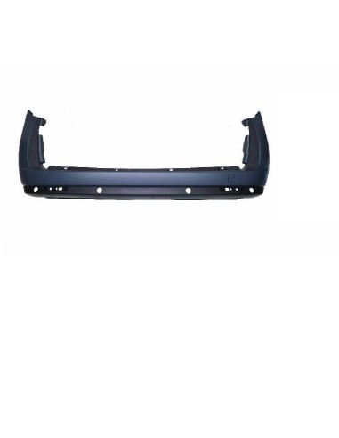 Rear bumper for doblo 2009- combo 2012- 2 ports primer with holes sensors Aftermarket Bumpers and accessories