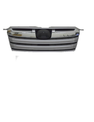 Bezel front grille for Subaru Outback 2013 onwards chromed and gray Aftermarket Bumpers and accessories