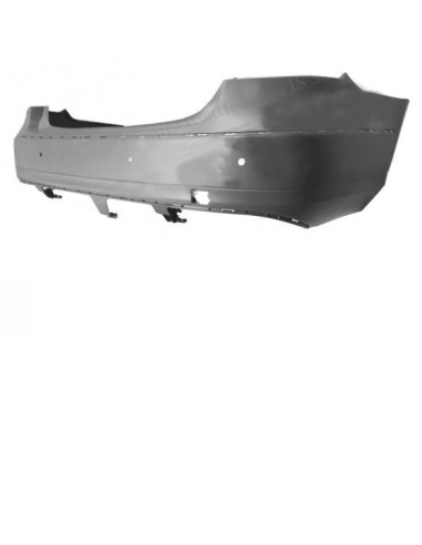 Rear bumper class and W212 2009- with holes sensors and holes chrome profile Aftermarket Bumpers and accessories