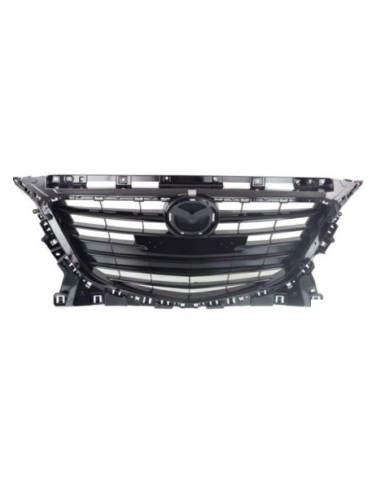 Bezel front grille Mazda 3 2013 onwards, glossy black Aftermarket Bumpers and accessories