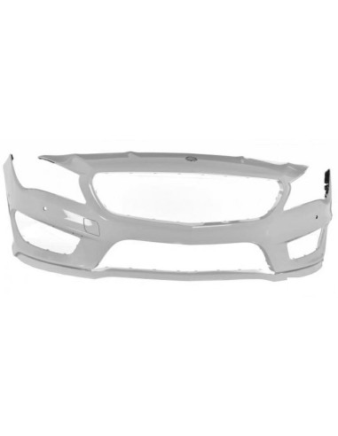 Front bumper mercedes cla c117 2013 onwards amg with holes sensors park Aftermarket Bumpers and accessories