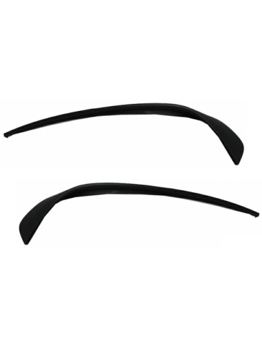 Kit spoiler paraurti anteriore per mercedes cla c117 2013 in poi nero lucido Aftermarket Paraurti ed accessori