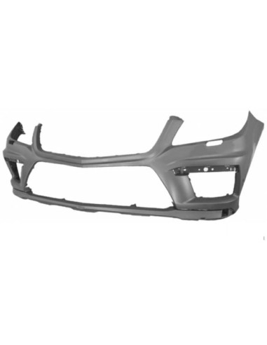 Front bumper for mercedes gls x166 2012 onwards with headlight washer holes and sensors Aftermarket Bumpers and accessories
