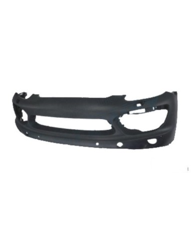 Front bumper for Porsche Cayenne 2010- with headlight washer holes and sensors park Aftermarket Bumpers and accessories