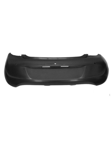 Rear bumper opel karl 2015 onwards with holes sensors park Aftermarket Bumpers and accessories