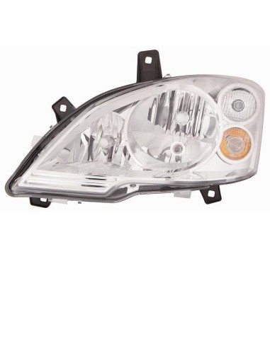 Faro luz proyector delantero derecha mercedes vito viano 2010 en más halógeno eco Aftermarket Iluminación