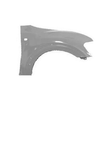 Right front fender for Mitsubishi Pajero 2001-2006 with parafanghino holes Aftermarket Plates