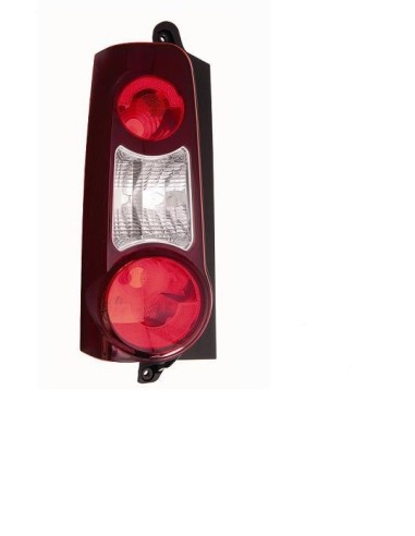 Right taillamp for berlingo partners 2008 to 2012 2 Port Black Background Aftermarket Lighting
