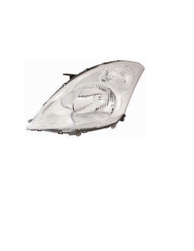 Headlight right front headlight for Suzuki Swift 2010 to 2016 Aftermarket Lighting