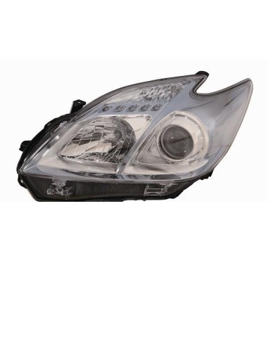 Headlight right front headlight for Toyota Prius 2009 to 2011 Aftermarket Lighting
