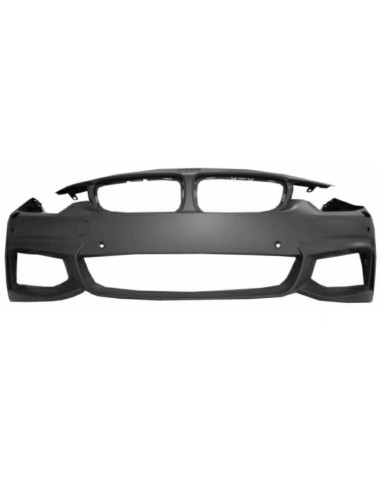 Front bumper for series 4 F32 F33 F36 2013- with headlight washer and Sensors M-tech Aftermarket Bumpers and accessories