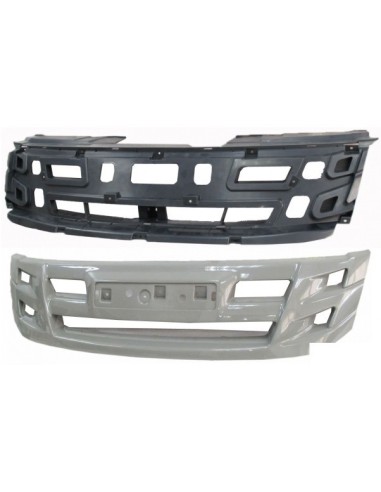 Mask grille isuzu front D-max 2012 ONWARDS 2wd nr/gray Aftermarket Bumpers and accessories