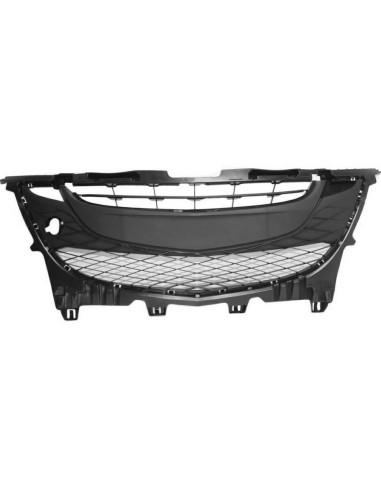 Central grille front bumper Mazda 5 2011 onwards black Aftermarket Bumpers and accessories