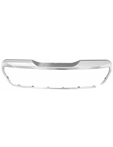 Frame front grille Peugeot 108 2014 onwards in Chrome Aftermarket Bumpers and accessories