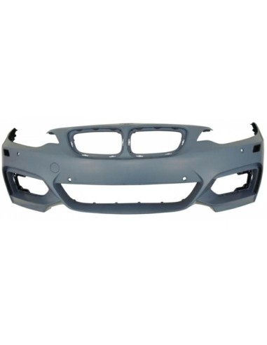 Front bumper BMW Series 2 F22/F23 2013 onwards with headlight washer holes+ 6 sens Aftermarket Bumpers and accessories
