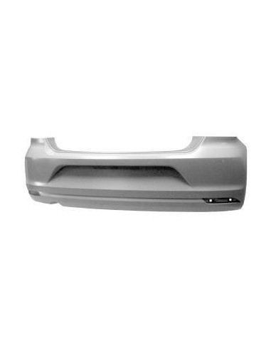 Rear bumper for Volkswagen Polo 2014 to 2017 with hole muffler Aftermarket Bumpers and accessories