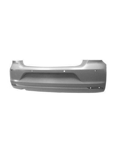 Rear bumper for 2014-2017 pole with 4 holes sensors without hole muffler Aftermarket Bumpers and accessories