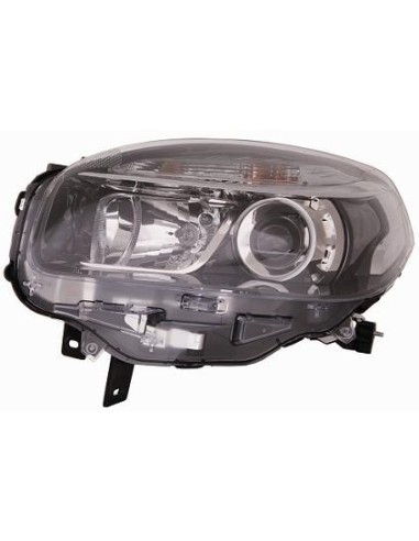 Faro luz proyector delantera derecha para Renault koleos 2011 en adelante parábola negra Lucana Faros y luz