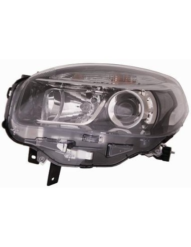 Headlight right front headlight for Renault Koleos 2011 onwards parable black Aftermarket Lighting