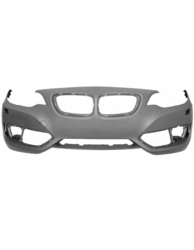 Front bumper BMW Series 2 F22 F23 2013 onwards m sport with headlight washer holes Aftermarket Bumpers and accessories