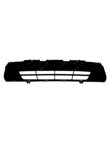 Central grille front bumper Kia Sorento 2015 onwards, glossy black Aftermarket Bumpers and accessories