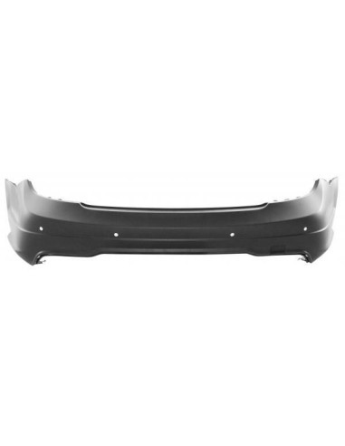 Rear bumper for Mercedes C Class w204 2011- coupe with holes sensors park Aftermarket Bumpers and accessories