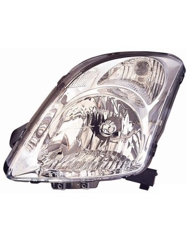 Headlight right front headlight for Suzuki Swift 2005 to 2009 chrome parable Aftermarket Lighting