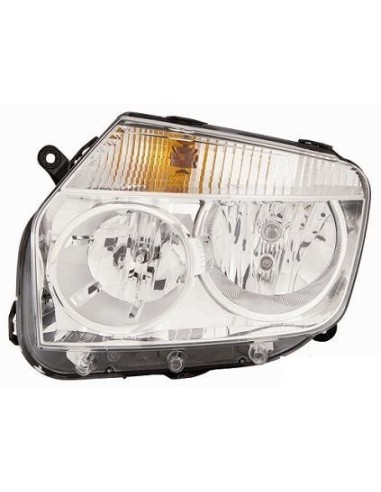 Headlight right front Dacia Duster 2010 onwards chrome Aftermarket Lighting