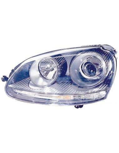 Headlight right front headlight for Volkswagen Golf GTI 5 2004 to 2008 xenon Aftermarket Lighting