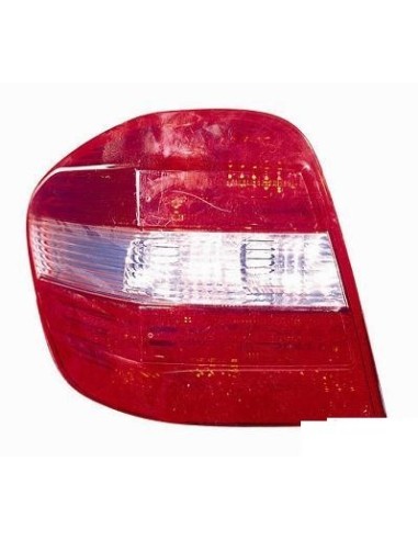 Fanale faro posteriore destro per mercedes ml w164 2005 al 2008 bianco rosso Aftermarket Illuminazione