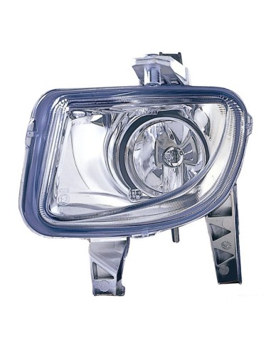 The front right fog light for the Fiat Grande Punto 2005 onwards chrome parable Aftermarket Lighting