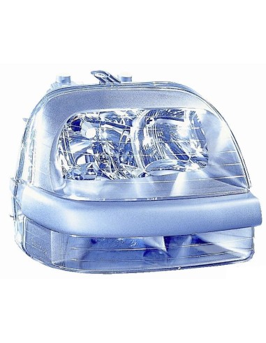 Headlight right front headlight for Fiat Doblo 2000 to 2005 without fog lights Aftermarket Lighting
