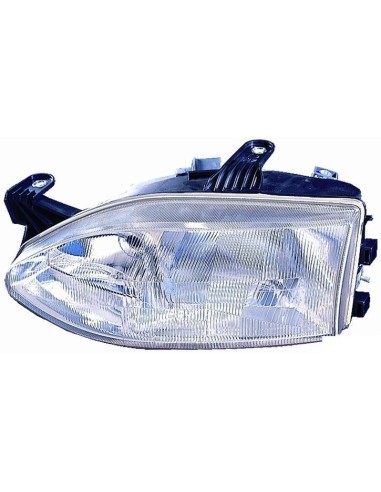 Right headlight for Fiat Palio road 1997 to 2001 H7/H3 2 dishes Aftermarket Lighting