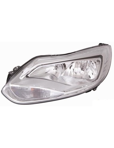 Headlight right front Ford Focus 2011 onwards chrome Aftermarket Lighting