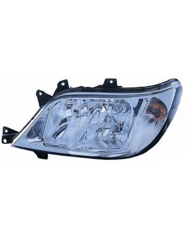 Right headlight for Mercedes Sprinter 2002 to 2005 with fog lights Aftermarket Lighting