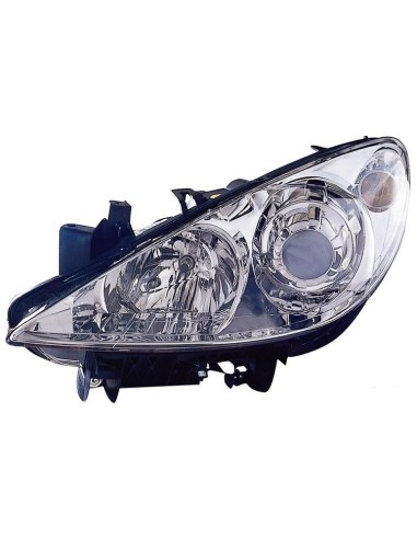 Headlight right front headlight for Peugeot 307 2005 to 2007 Aftermarket Lighting
