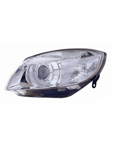 Right headlight for Skoda Roomster Fabia 2007 onwards h7 with lens Aftermarket Lighting
