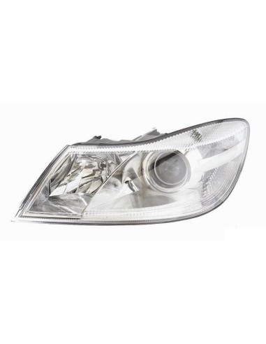 Headlight right front headlight for Skoda Octavia 2008 to 2013 chrome Aftermarket Lighting