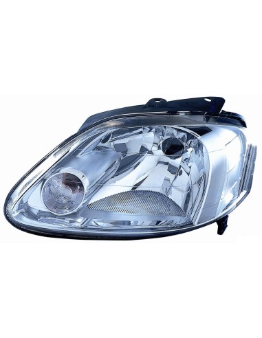 Headlight right front headlight for VW Fox 2005 to 2008 oval connector Aftermarket Lighting