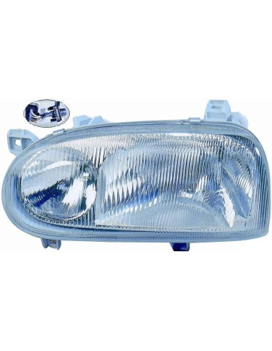 Faro proiettore anteriore destro per volkswagen golf 3 1991 al 1997 2 parabole Aftermarket Illuminazione