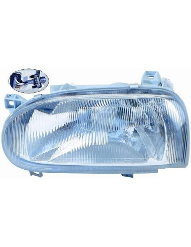 Headlight right front headlight for Volkswagen Golf 3 1991 to 1997 1 parable Aftermarket Lighting