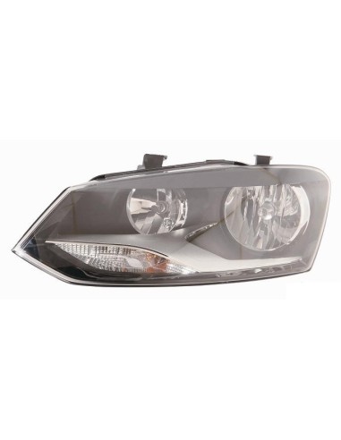 Headlight right front headlight for Volkswagen Polo 2009 to 2013 plant Hella Aftermarket Lighting
