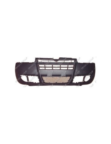 Front bumper Fiat Doblo' 2005 onwards black Aftermarket Bumpers and accessories