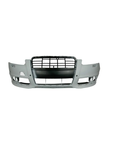 Front bumper AUDI A6 2008 to 2010 with holes sensors and headlight washer Aftermarket Bumpers and accessories
