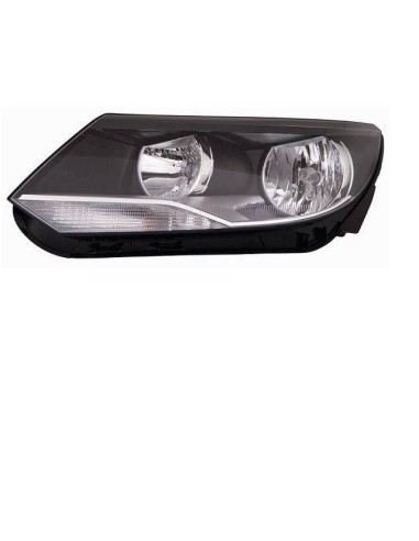 Faro proiettore anteriore sinistro per volkswagen tiguan 2011 al 2015 Aftermarket Illuminazione