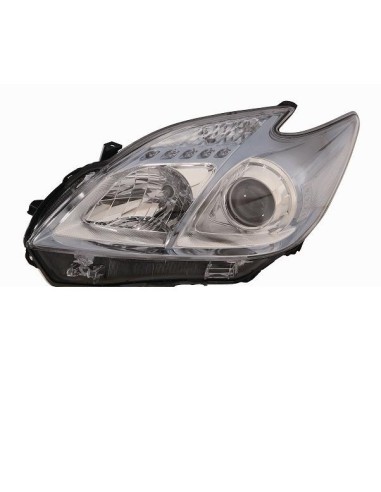 Faro proiettore anteriore sinistro per toyota prius 2009 al 2011 Aftermarket Illuminazione