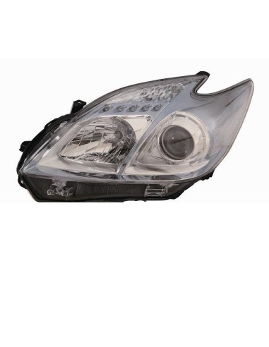 Headlight left front headlight for Toyota Prius 2009 to 2011 Aftermarket Lighting